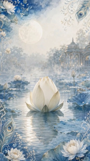 The Moonlit Lotus